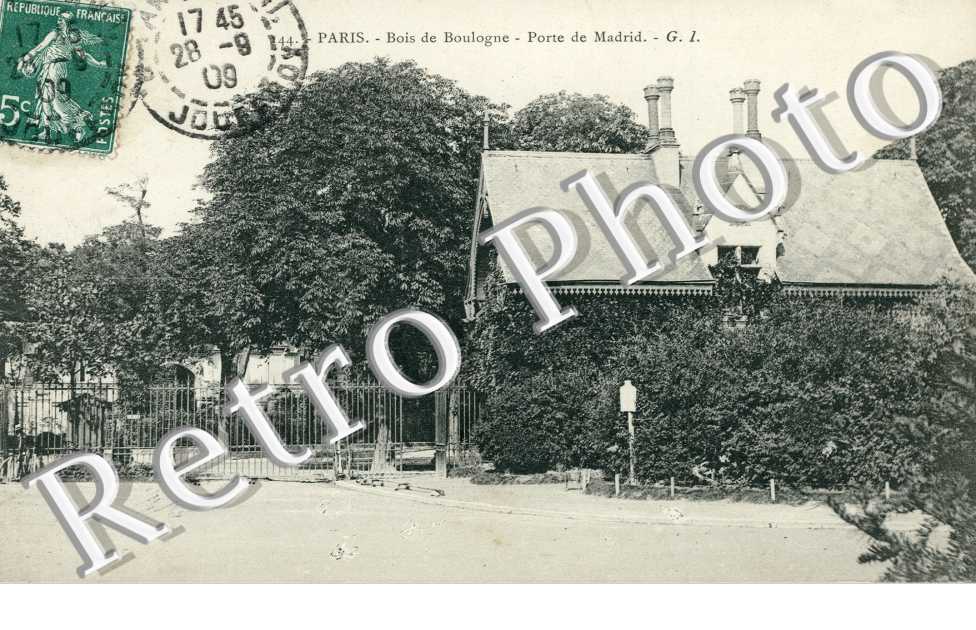Porte de Madrid Bois de Boulogne