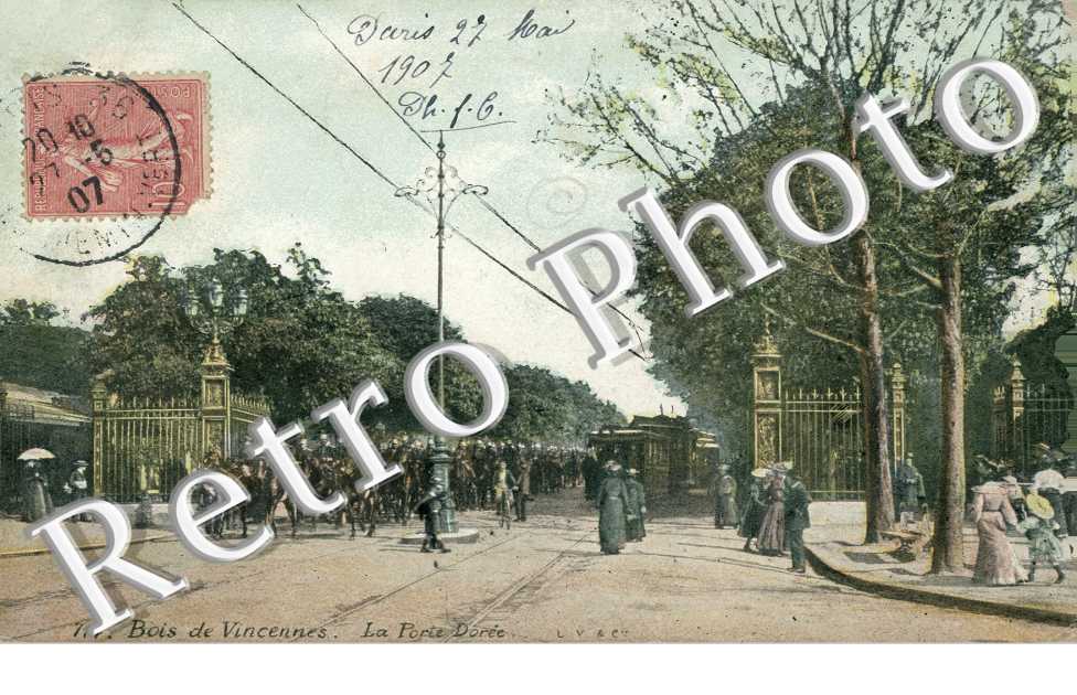 Bois de Vincennes, la Porte Doree