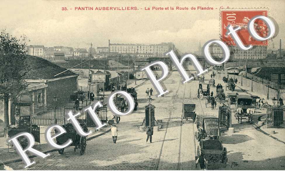 la Porte et la Route de Flandre