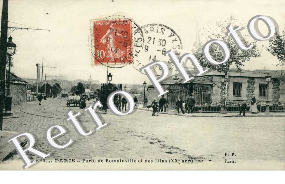 Porte de Romainville et des Lilas