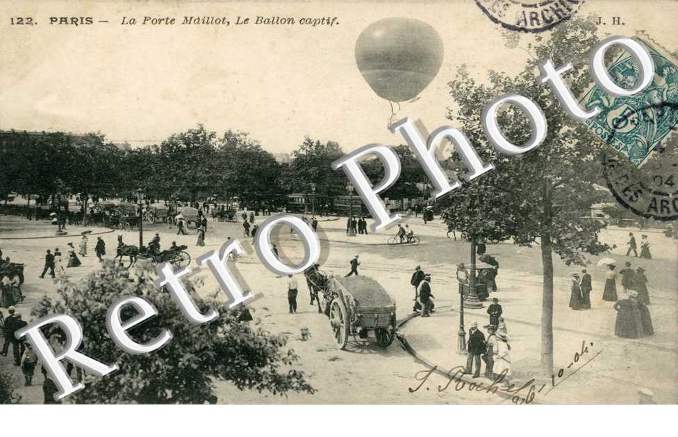 La Porte Maillot, le Ballon captif