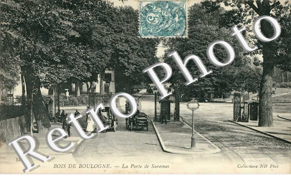 Porte de Suresnes Bois de Boulogne