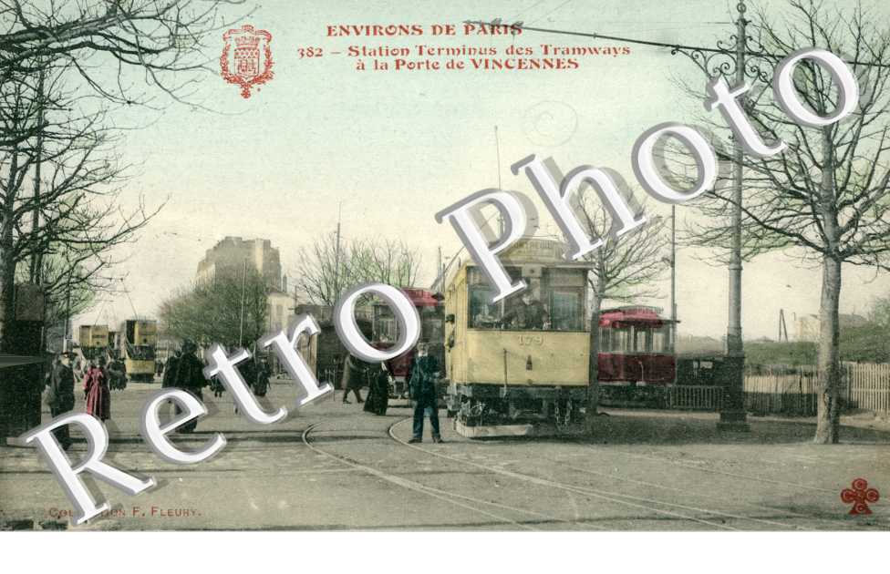 Station Terminus des Tramways a la Porte de Vincennes