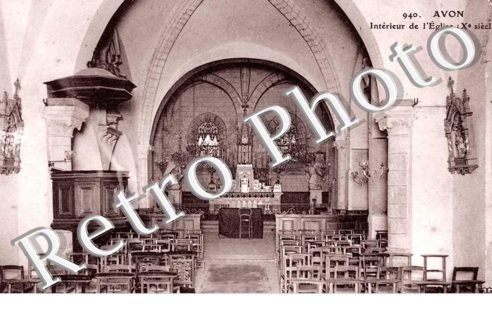Intérieur de l'Eglise