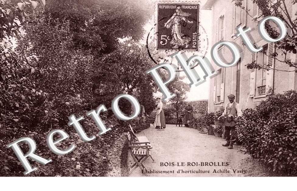 Brolles, Etablissement d&#039;horitculture Achille Varly