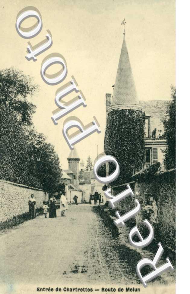 l'Entree de Chartrettes, la Route de Melun