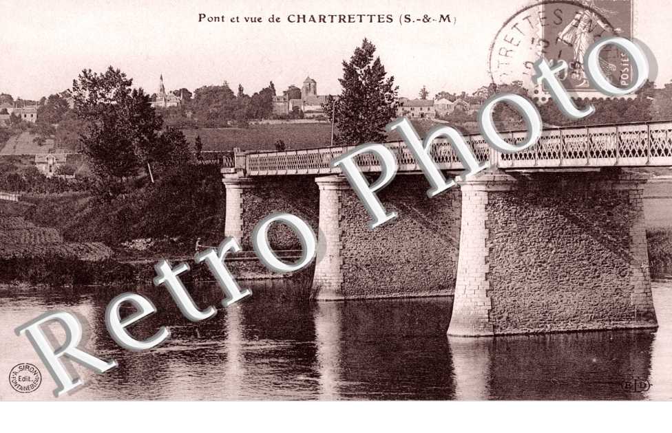 le Pont et la Vue de Chartettes