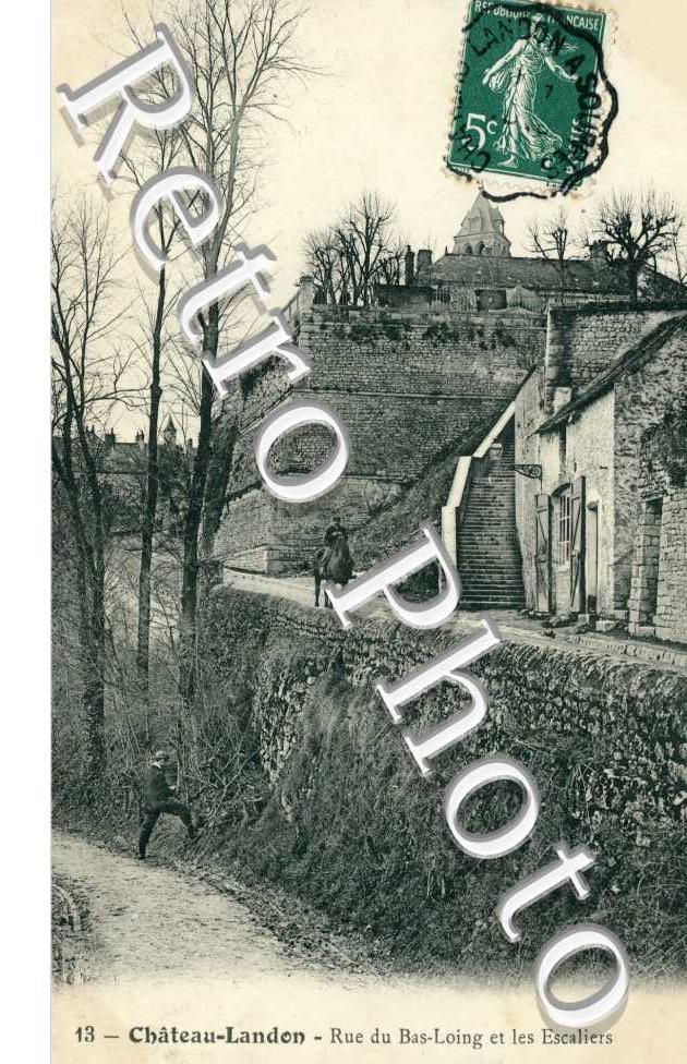 Rue du Bas-Loing et les Escaliers
