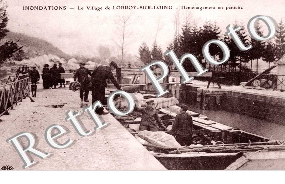 Lorroy sur Loing - demenagement en peniche