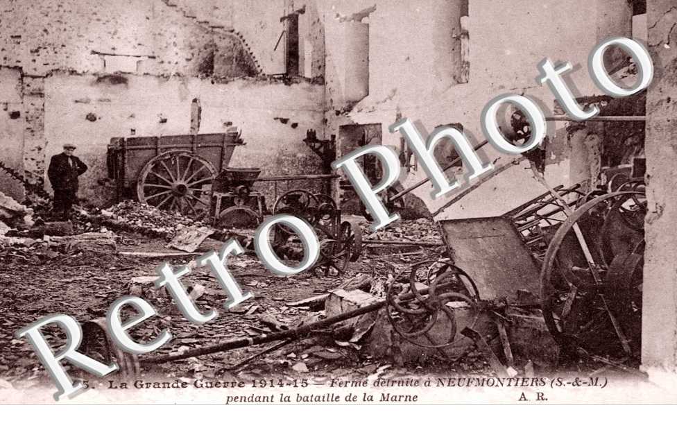 Ferme detruite