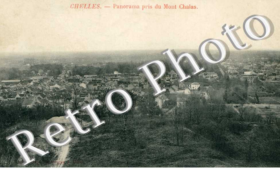 Panorama pris du Mont Chalas