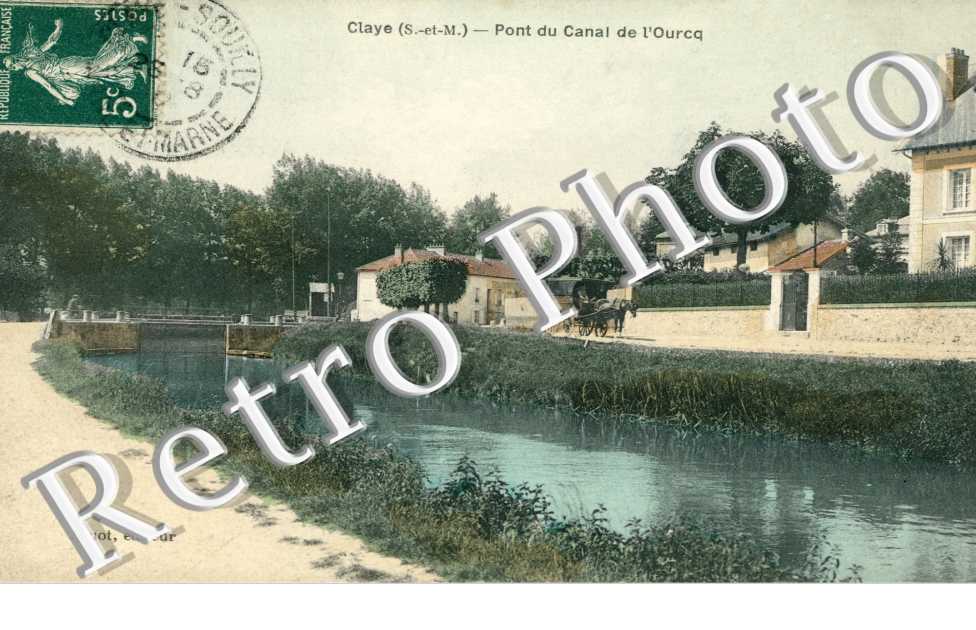 le Pont du Canal de l'Ourcq