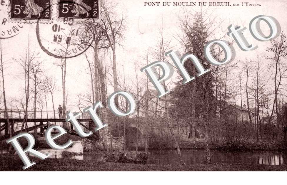 Pont du Moulin du Breuil sur l&#039;Yerres