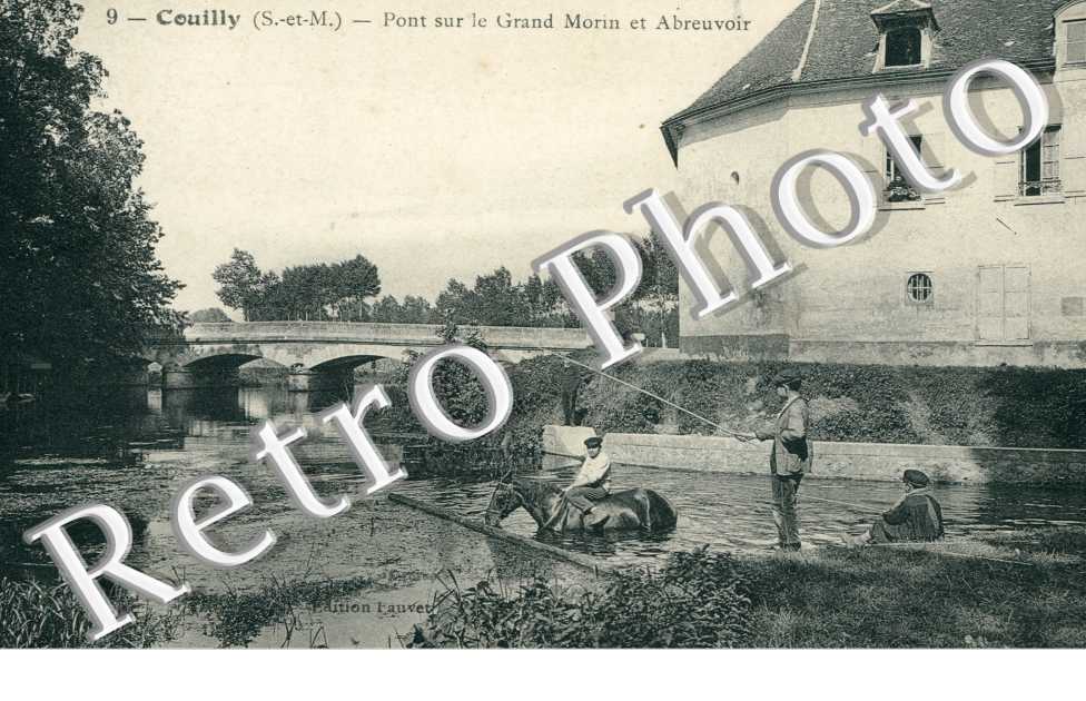 Pont sur le Grand Morin et Abreuvoir