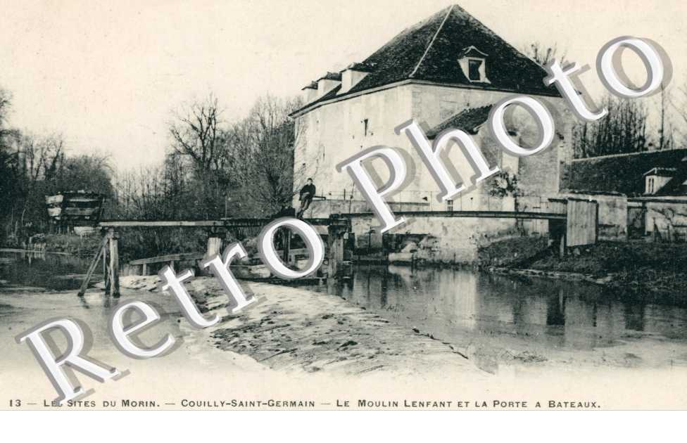 le Moulin Lenfant et la Porte a Bateaux