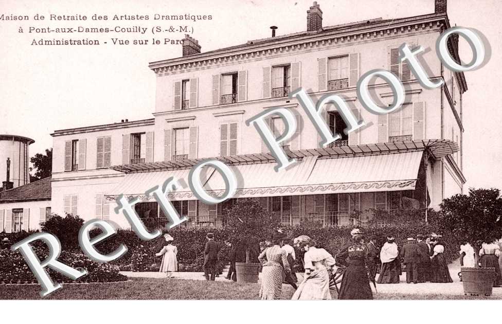 la Maison de Retraite des Artistes Dramatiques, l&#039;Administration, la Vue sur le Parc