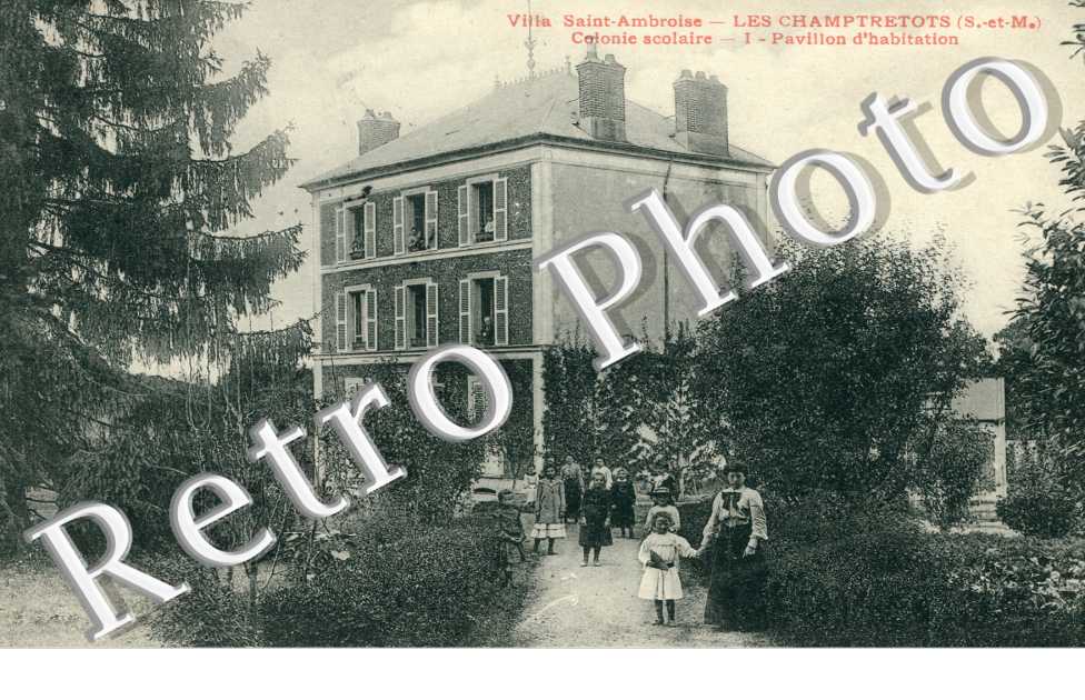 Villa Saint-Ambroise, Les Champtretots, Colonie Scolaire, Pavillon d'habitation