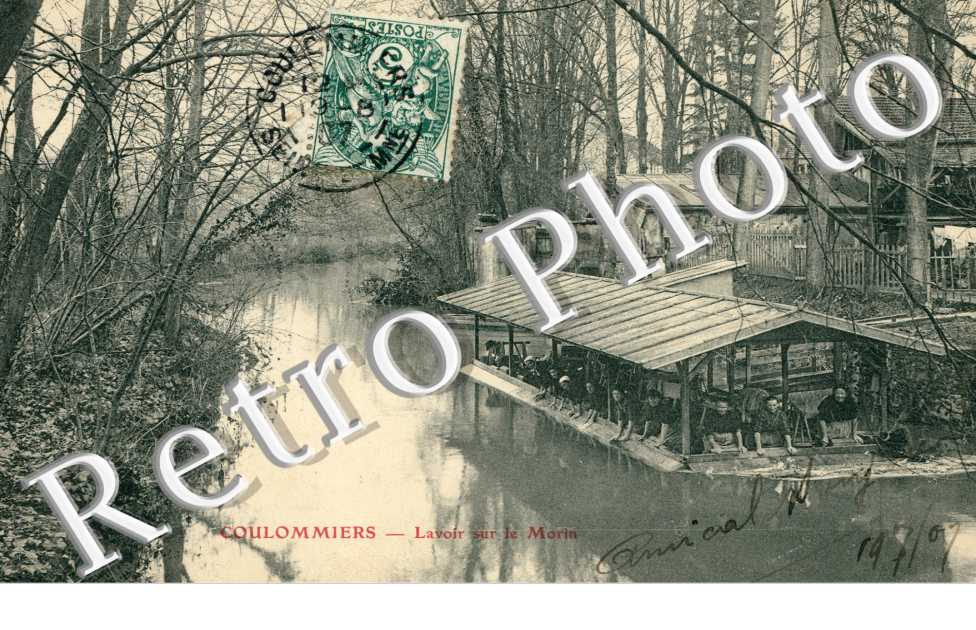 Lavoir sur le Morin
