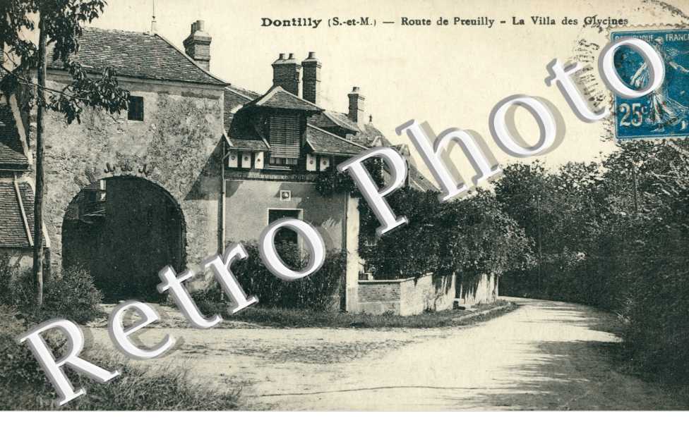 la Route de Preuilly, la Villa des Glycines