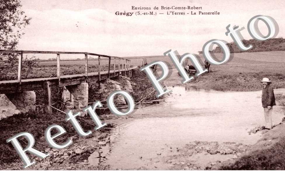 l&#039;Yerres, la Passerelle, Gregy