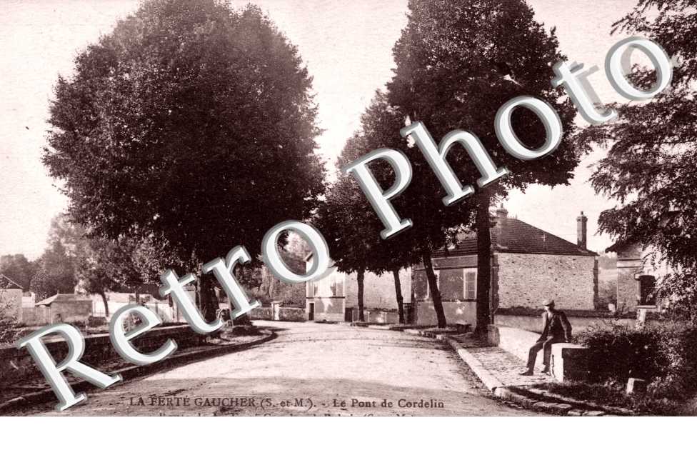 le Pont de Cordelin, Route de La Ferte Gaucher a Rebais