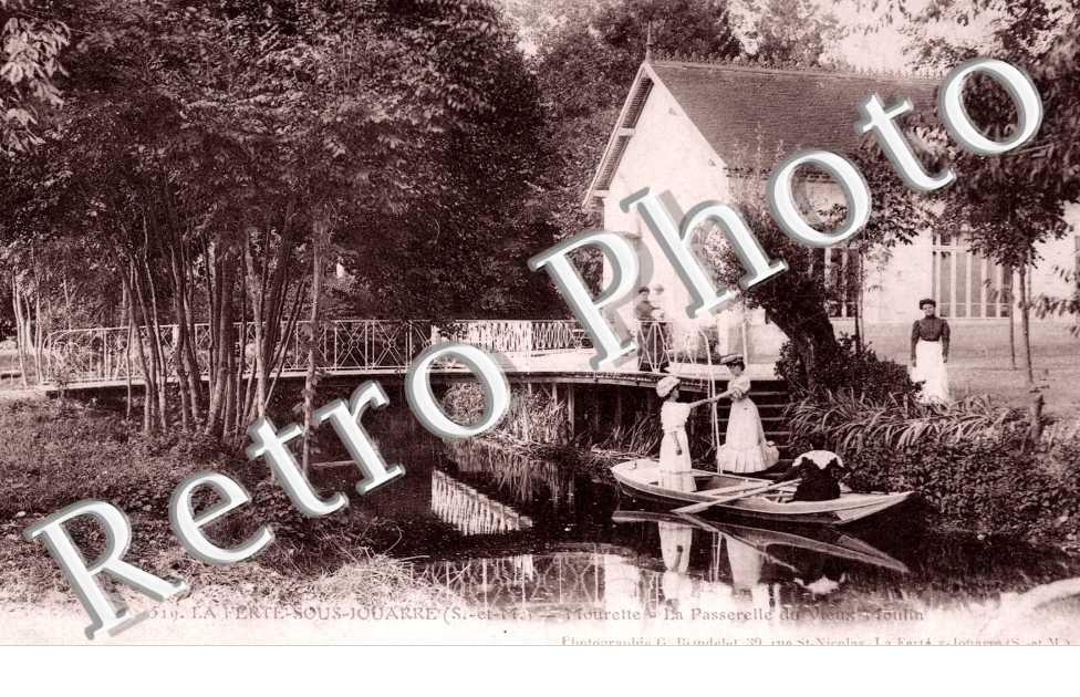 Mourette, la Passerelle du Vieux-Moulin