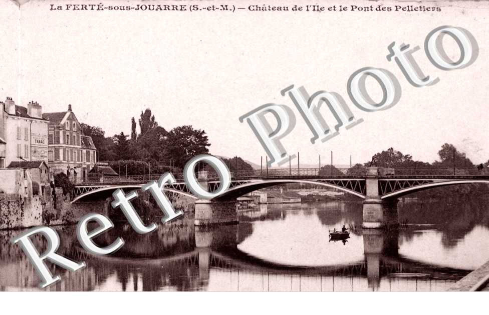 le Chateau de l'ile et pont des Pelletiers