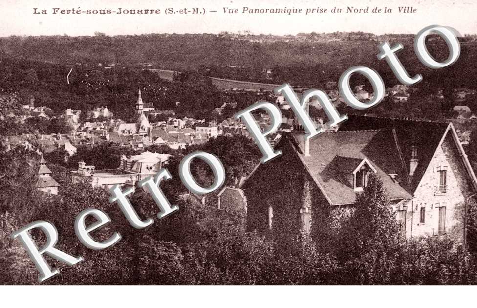 Vue Panoramique prise du Nord de la Ville