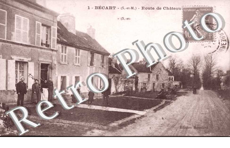 Becart - route du chateau