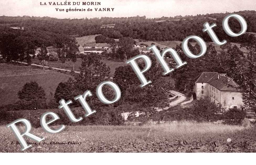 Vue Generale de Vanry, la Vallee de Morin
