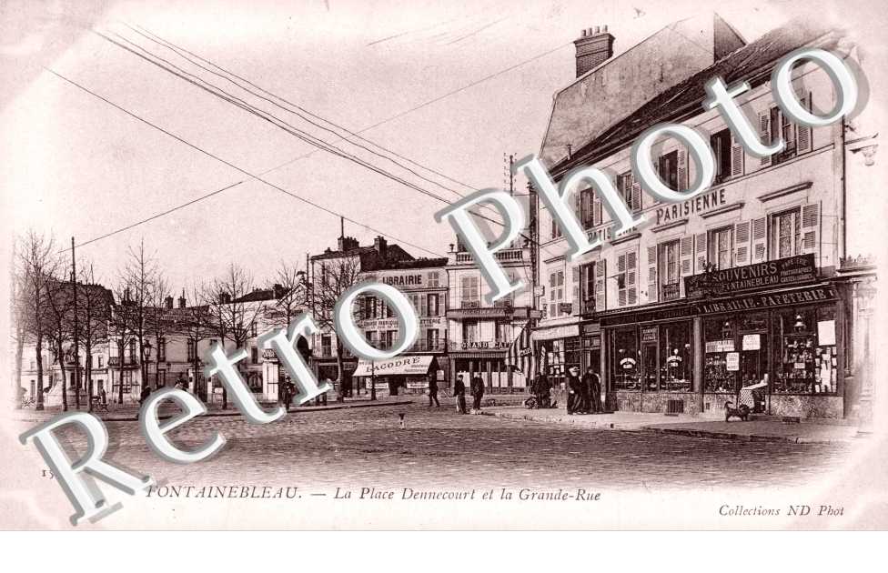 La Place Dennecourt et la Grande-Rue