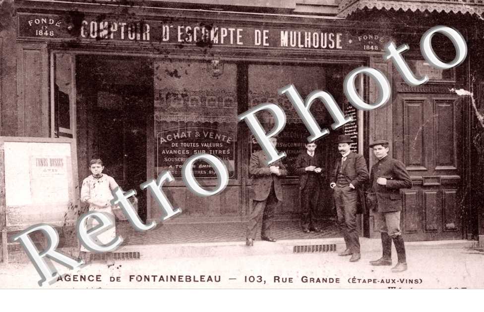 l'Agence de Fontainebleau, la Rue Grande
