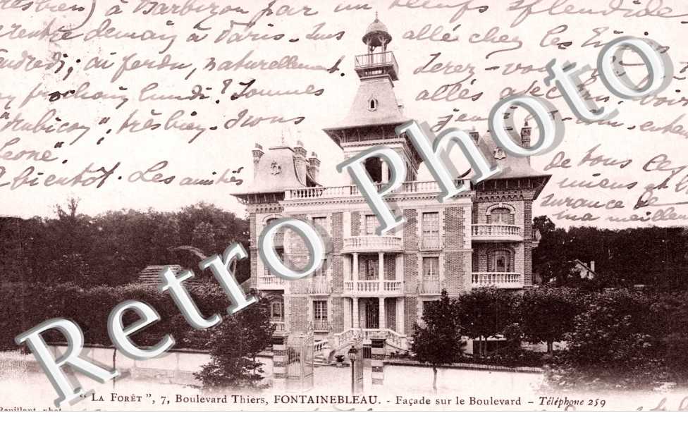 Boulevard Thiers, Facade sur le Boulevard