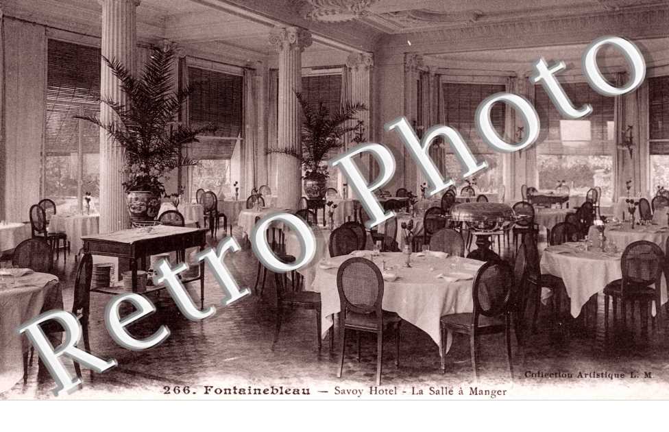 Savoy Hotel, la salle a Manger