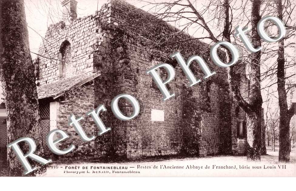 RUine d' l'Ermitage de Franchard