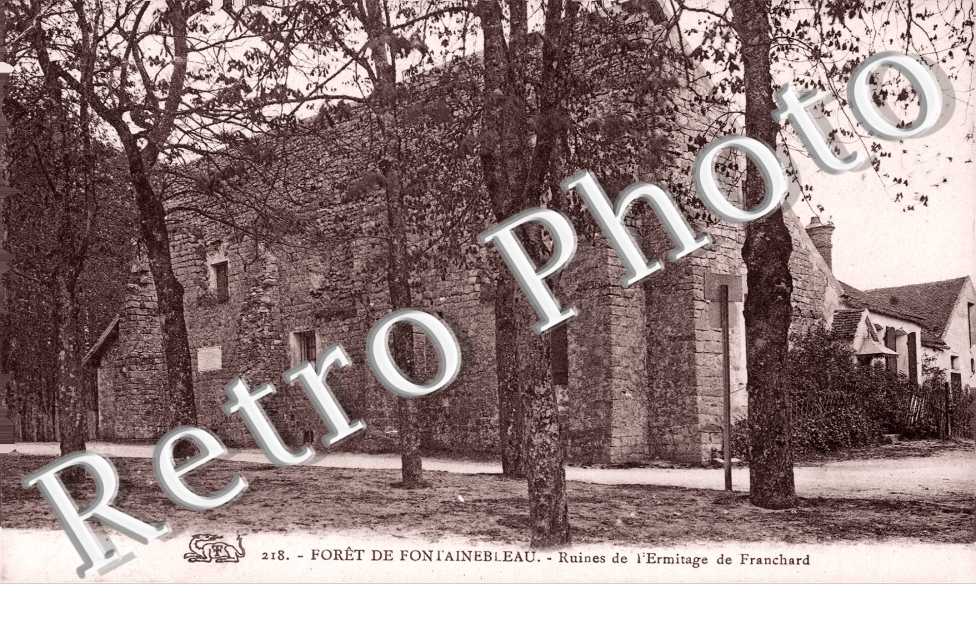 RUine d' l'Ermitage de Franchard