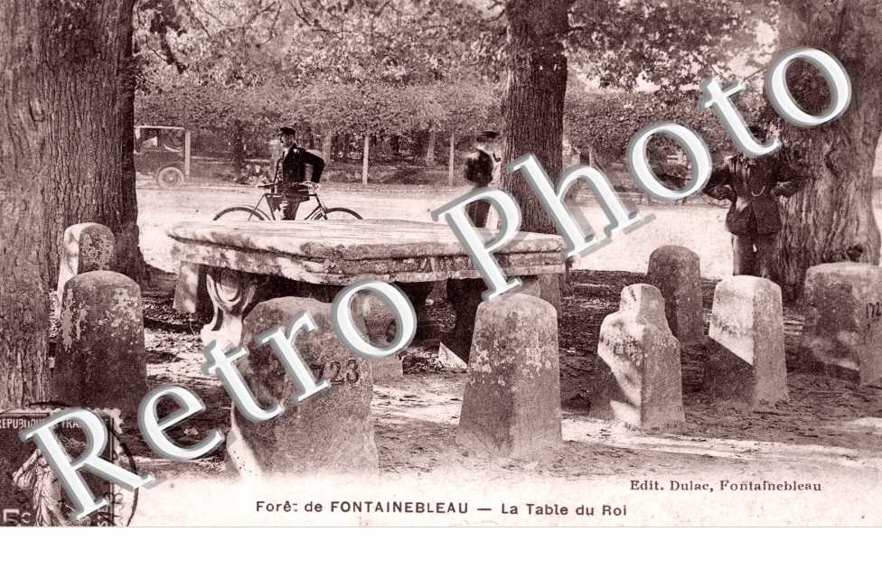 Foret de Fontainebleau, la Table du Roi