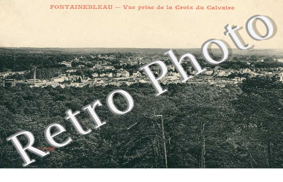 Vue prise de la Croix du Calvaire