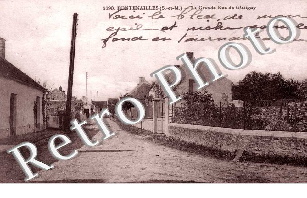 La grande rue de Glatigny