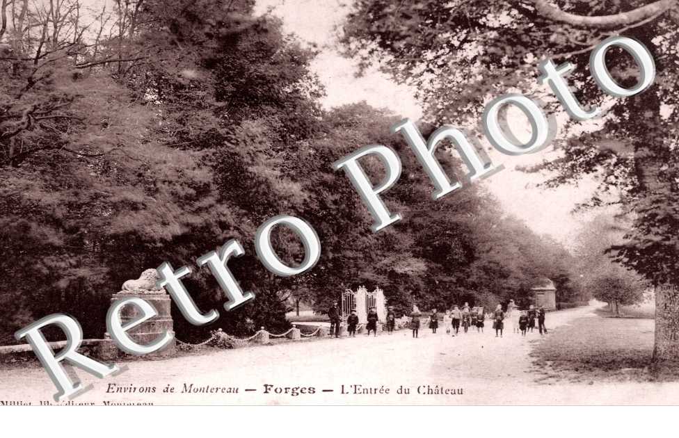 L&#039;entree du chateau