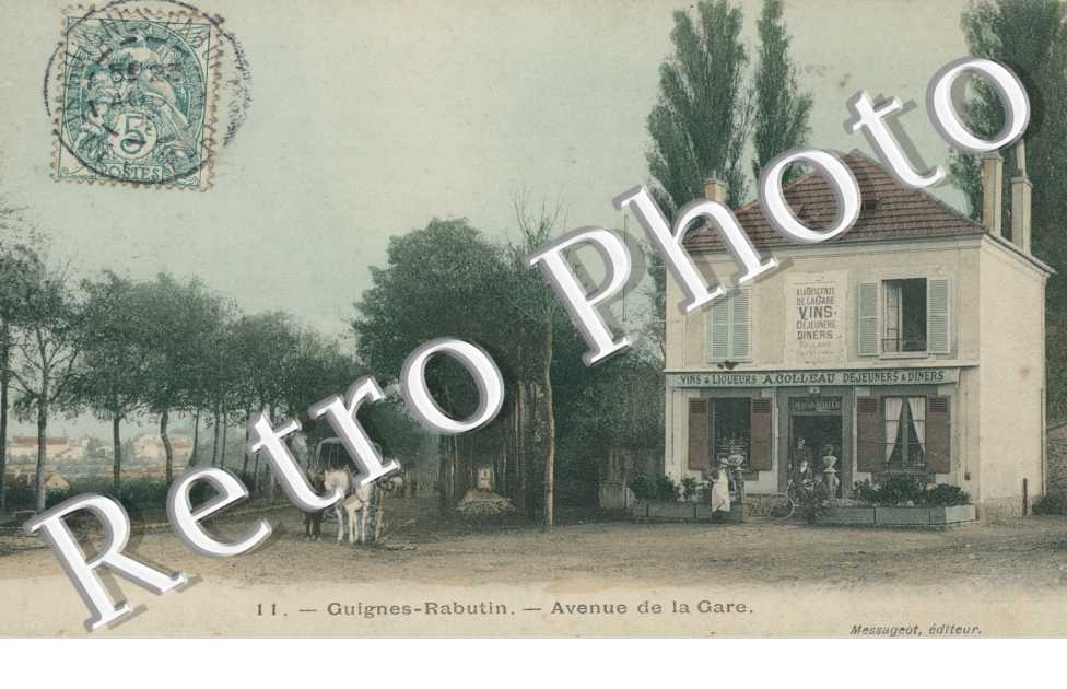 l&#039;Avenue de la Gare, Guignes-Rabutin
