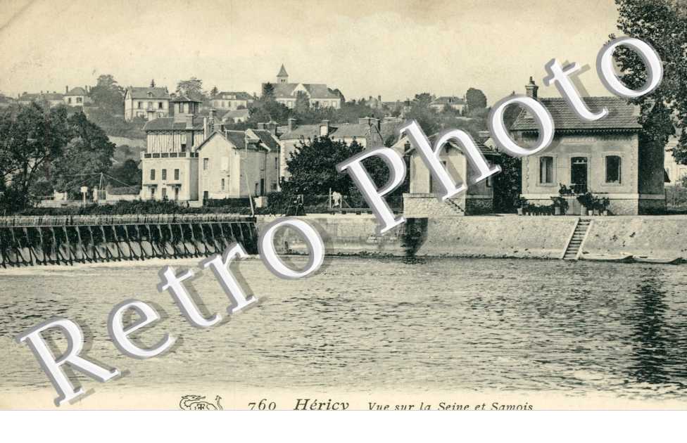 vue sur la Seine et Samois