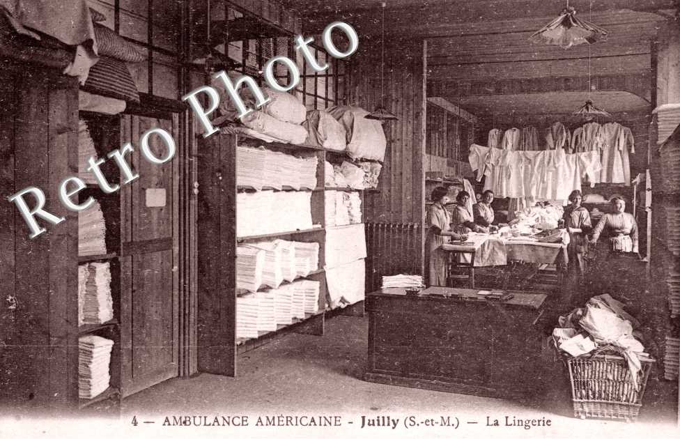 Ambulance Americaine, la lingerie