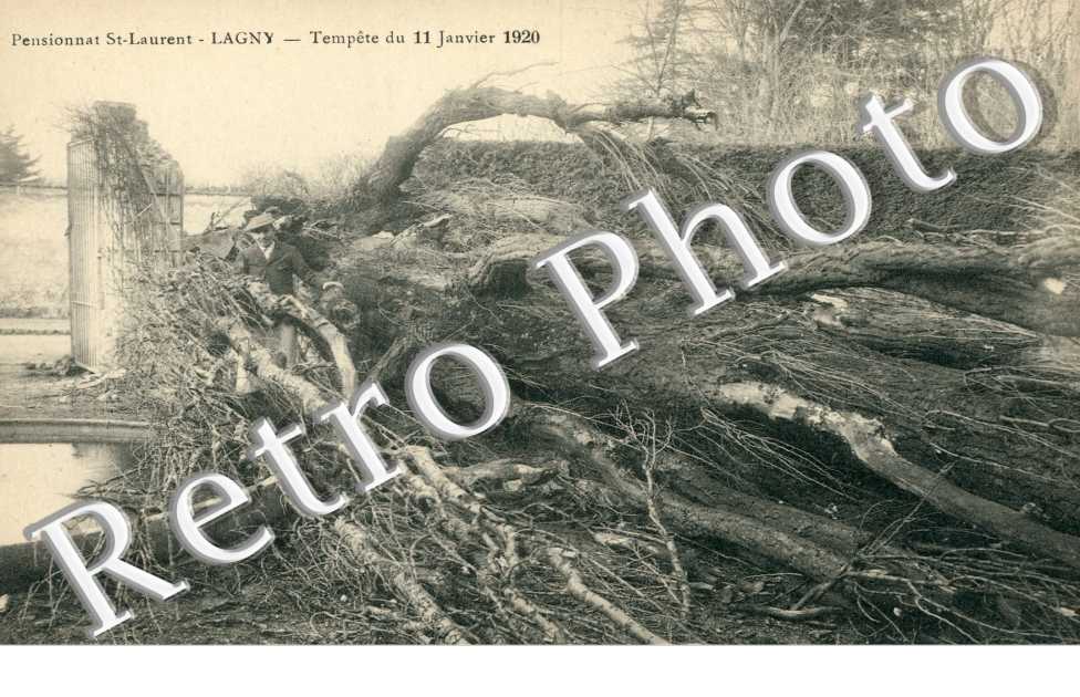 Pensionnat Saint Laurent, Tempete du 11 janvier 1920