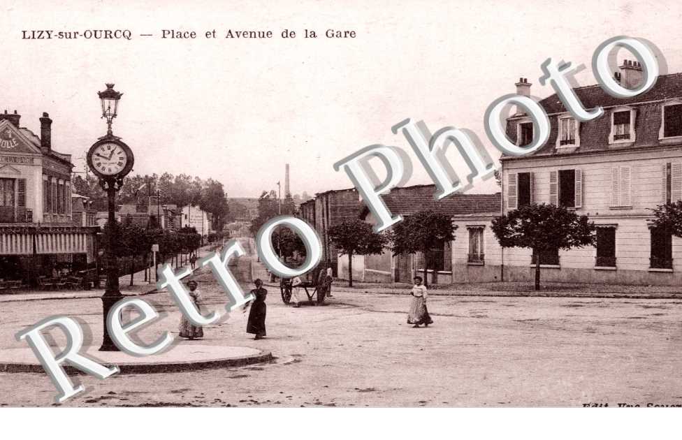 la Place et l'Avenue de la Gare