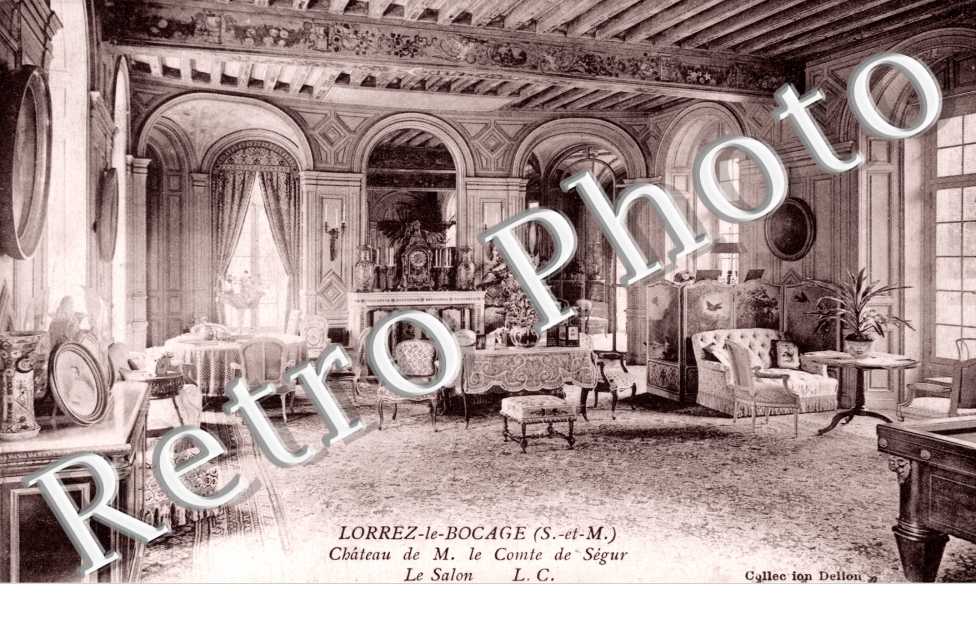 Château du Comte de Segur - le Salon