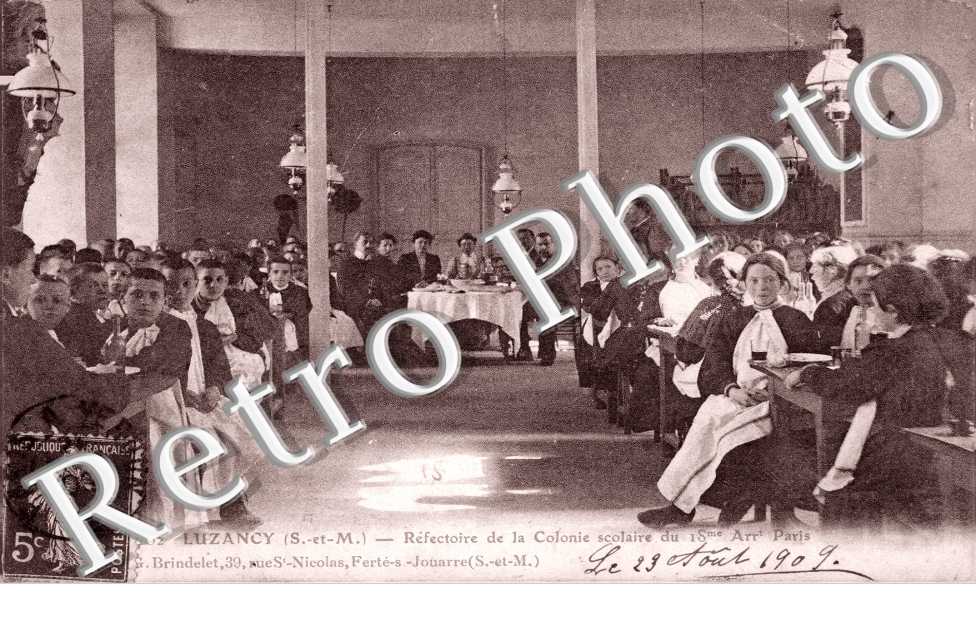 le Refectoire de la Colonie Scolaire du 18eme Arrondissement, Paris