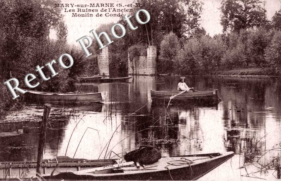 Ruines de l&#039;ancien Moulin de Conde