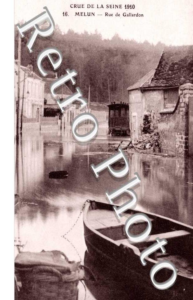 Crue de la Seine 1910, Rue de Gallardon