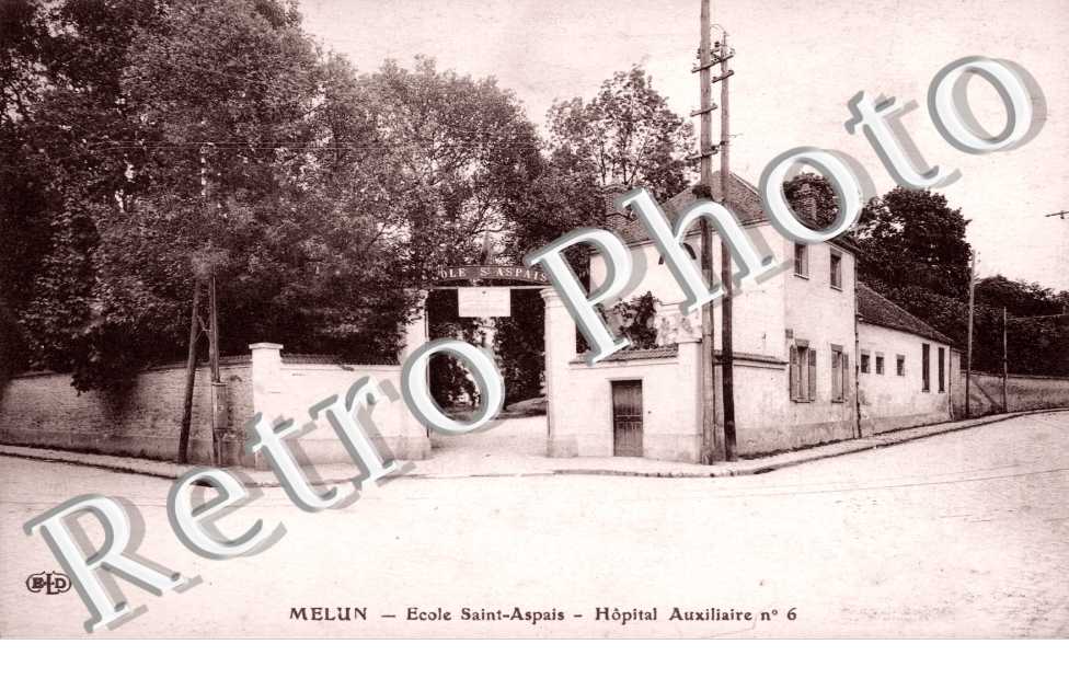 Ecole Saint-Aspais, Hopital Auxliaire